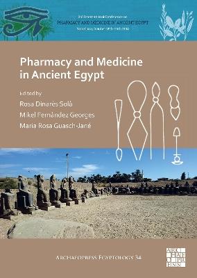 Pharmacy and Medicine in Ancient Egypt: Proceedings of the Conference Held in Barcelona (2018) - cover
