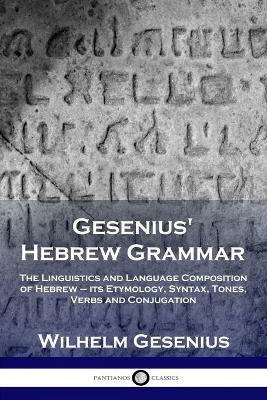 Gesenius' Hebrew Grammar: The Linguistics and Language Composition of Hebrew - its Etymology, Syntax, Tones, Verbs and Conjugation - Wilhelm Gesenius - cover