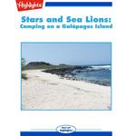 Stars and Sea Lions Camping on a Galapagos Island