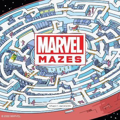 Marvel Mazes - Sean C. Jackson - cover