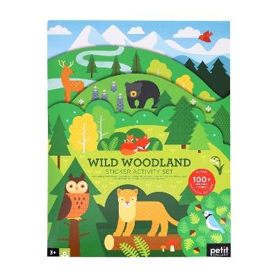 Sticker Activity Set: Wild Woodland - Petit Collage - cover