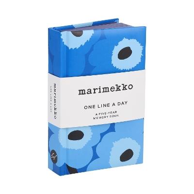 Marimekko One Line a Day (Blue Unikko): A Five-Year Memory Book - Marimekko - cover