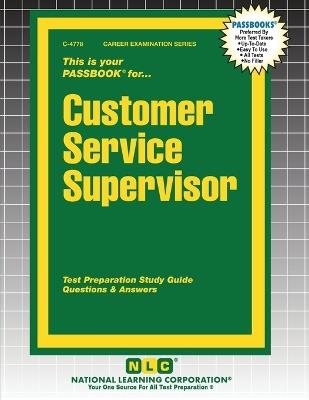 Customer Service Supervisor - cover