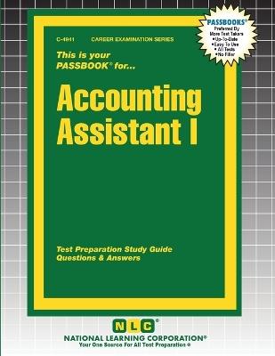 Accounting Assistant I - cover