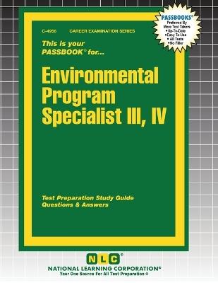 Environmental Program Specialist III, IV - cover