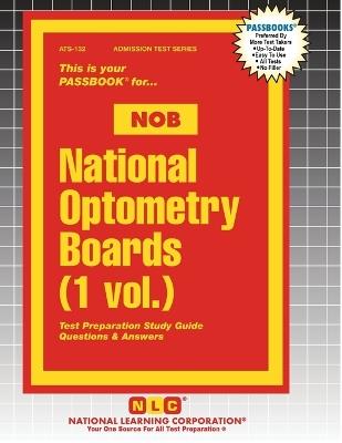 National Optometry Boards (NOB) (1 vol.) - cover
