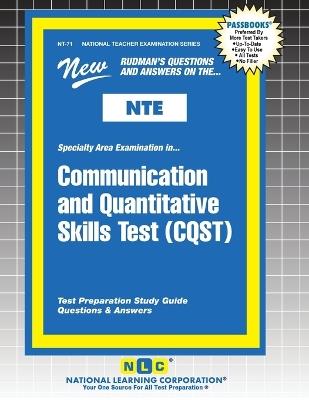 Communication and Quantitative Skills Test (CQST) - cover