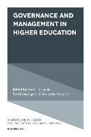 Governance and Management in Higher Education - cover