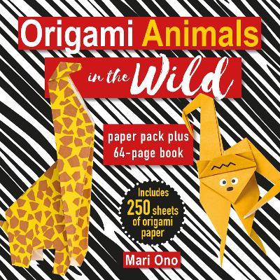 Origami Animals in the Wild: Paper Block Plus 64-Page Book - Mari Ono - cover