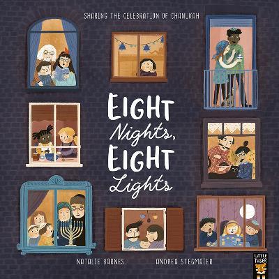 Eight Nights, Eight Lights - Natalie Barnes - cover
