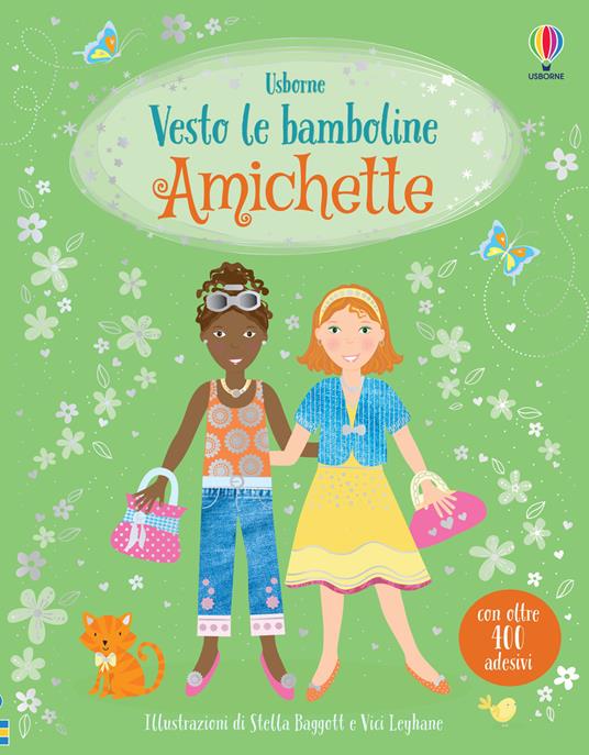 Amichette. Con adesivi. Ediz. a colori - Fiona Watt - copertina