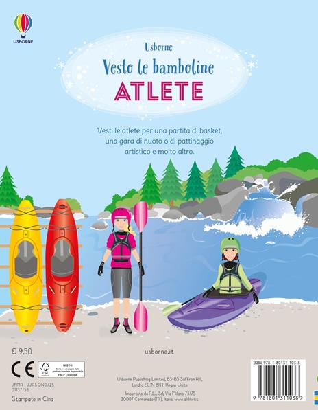 Atlete. Con adesivi. Ediz. a colori - Fiona Watt - 5