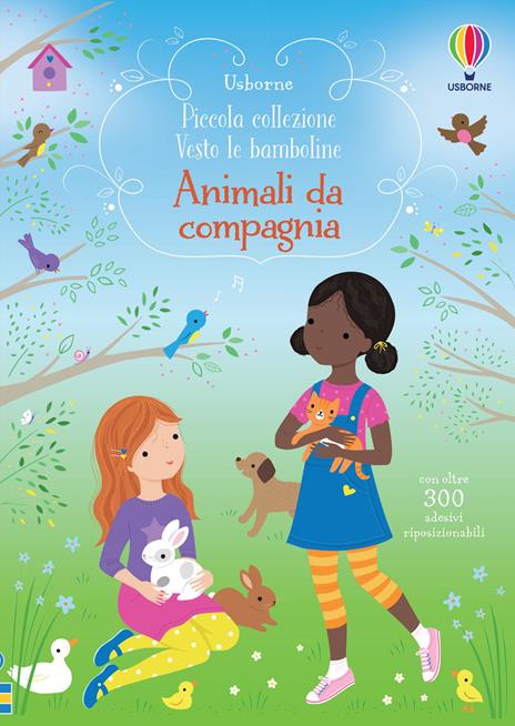 Animali da compagnia. Con adesivi. Ediz. a colori - Fiona Watt - copertina