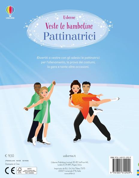 Pattinatrici. Con adesivi. Ediz. a colori - Fiona Watt - 3