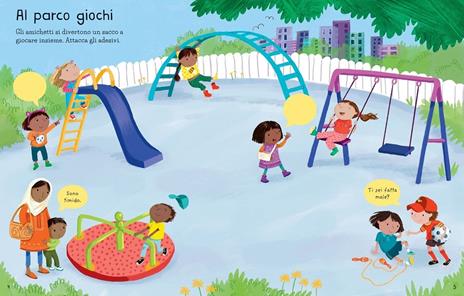 I miei amici. Con adesivi. Ediz. a colori - Joanne Partis,Holly Bathie - 3