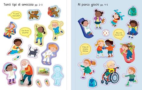 I miei amici. Con adesivi. Ediz. a colori - Joanne Partis,Holly Bathie - 4