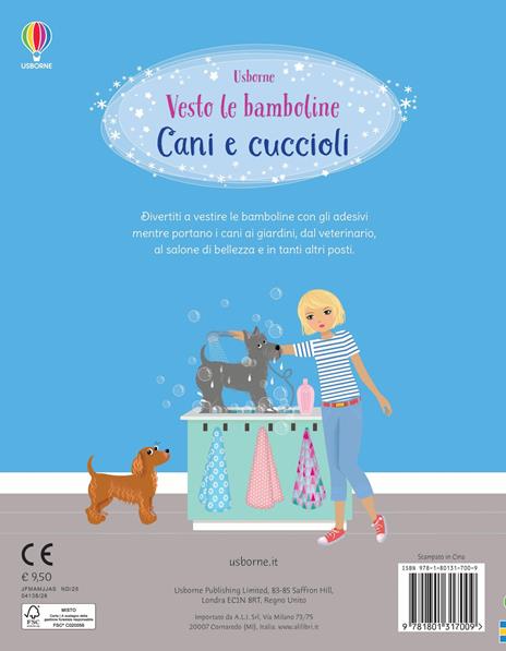 Cani e cuccioli. Con adesivi. Ediz. a colori - Fiona Watt - 3