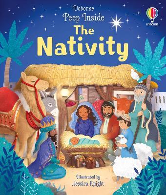 Peep Inside the Nativity - Anna Milbourne - cover