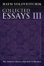 Collected Essays: Volume III