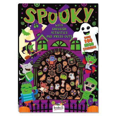 Spooky with Ghoulish Activities and Press-Cuts - cover