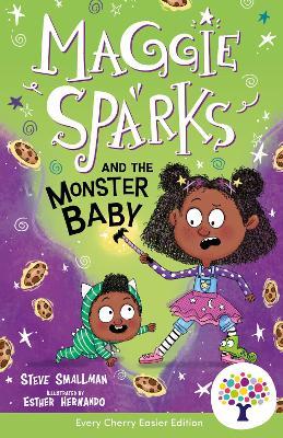 Maggie Sparks and the Monster Baby: Accessible Easier Edition - Steve Smallman - cover