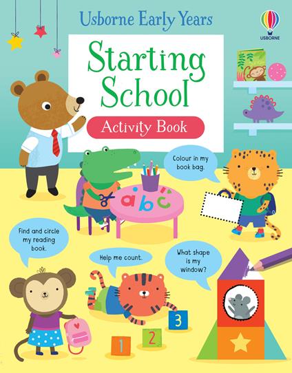 Starting School Activity Book - Jessica Greenwell - cover