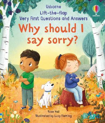 Very First Questions & Answers: Why should I say sorry? - Rose Hall - cover
