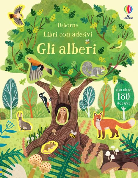 Gli alberi. Con adesivi. Ediz. illustrata - Jane Bingham - copertina