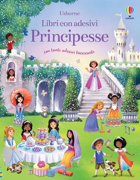 Principesse. Con adesivi. Ediz. a colori - Fiona Watt - copertina