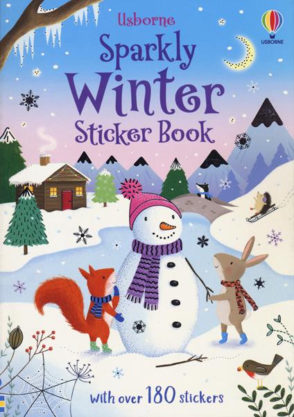 Sparkly winter sticker book. Ediz. a col - Beecham Alice - cover