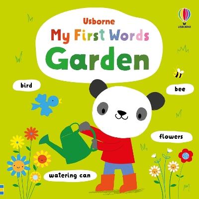 My First Words Garden - Fiona Watt - cover