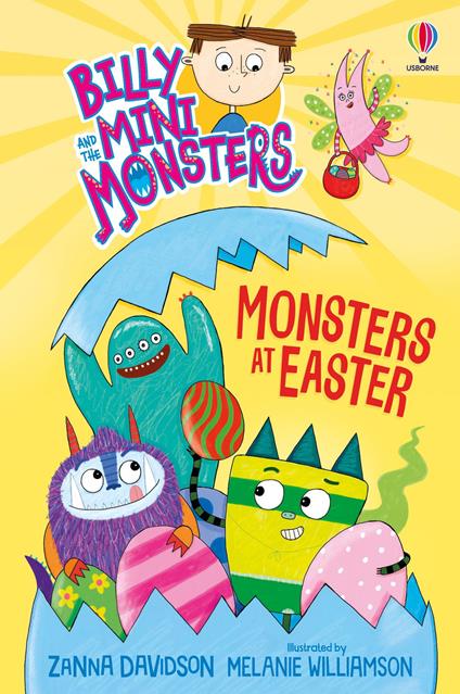Monsters at Easter. Billy and the mini m - Williamson Melanie - cover