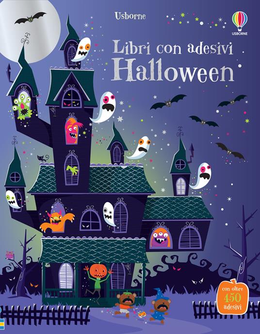 Halloween. Con adesivi. Ediz. a colori - Fiona Watt - Libro - Usborne - Libri  con adesivi. A partire da 5 anni