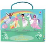 Valigetta. Vesto le bamboline. Ediz. a colori. Vol. 4: Fatine danzanti-Sirene-Le fate principesse-Unicorni
