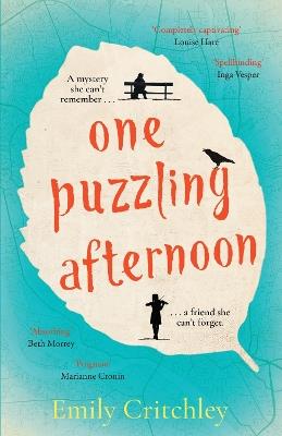 One Puzzling Afternoon: A heartbreaking, captivating mystery for fans of The List of Suspicious Things - Emily Critchley - cover