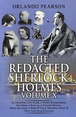 Redacted Sherlock Holmes Volume X - Orlando Pearson - cover