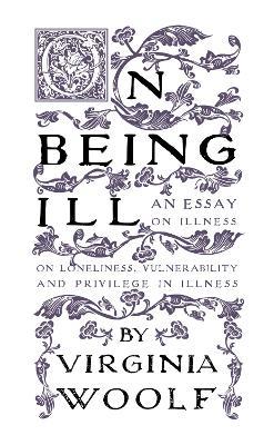 On Being Ill - Virginia Woolf - cover