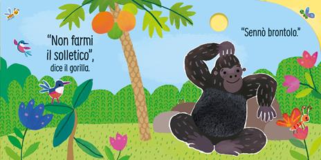 Non farmi il solletico! ...dice il gorilla. Ediz. a colori - Sam Taplin - 2