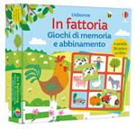 In fattoria. Giochi di memoria e abbinamento. Con cartelle. Con Carte