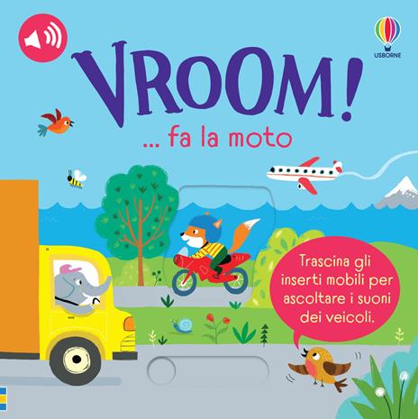 Vroom! … fa la moto. Ediz. a colori - Sam Taplin - copertina