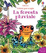 Foresta pluviale. Con pennello