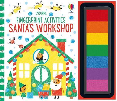 Fingerprint Activities Santa's Workshop - Fiona Watt - cover