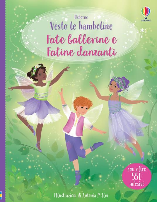 Fate ballerine-Fatine danzanti. Con adesivi. Ediz. a colori - Fiona Watt - copertina