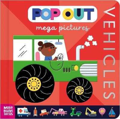 Pop Out Mega Pictures Vehicles - Sarah Creese - cover