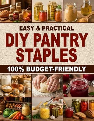 Easy & Practical DIY Pantry Staples: 100% Budget-Friendly Homemade Staples Made from Scratch to Shop Only Once a Month, Stock Up for Long-Term Storage, and Build a Healthier Pantry for Your Family - Gerald Hunt - cover