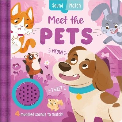 Pets: An interactive, mix-and-match sound book for toddlers and preschoolers - Igloo Books Ltd - cover