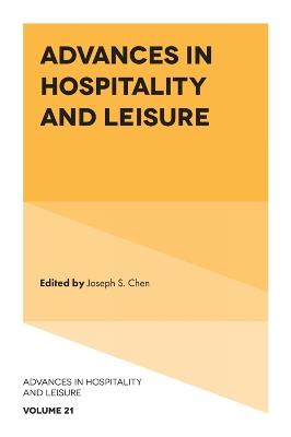 Advances in Hospitality and Leisure - cover