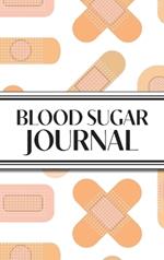1-Year Daily Blood Sugar Journal (Medical Plasters Multi-Color Light Skin Tone): 6