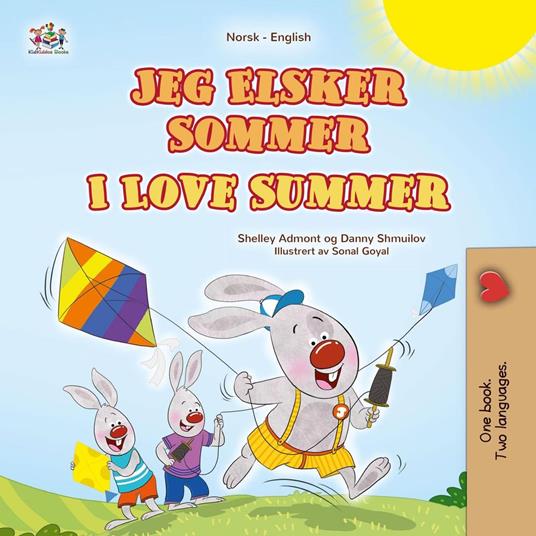 Jeg Elsker Sommer I Love Summer - Shelley Admont,KidKiddos Books,Danny Shmuilov - ebook