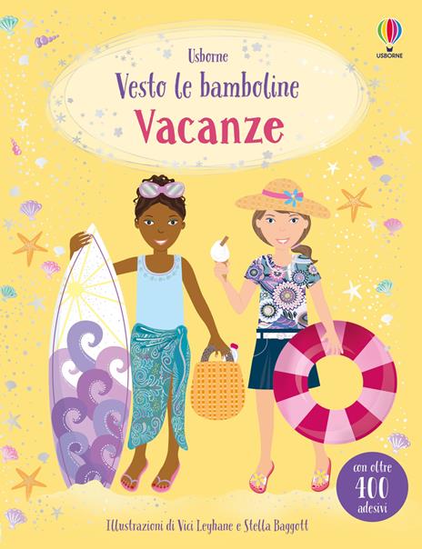 Vacanze. Con adesivi. Ediz. a colori - Lucy Bowman - copertina